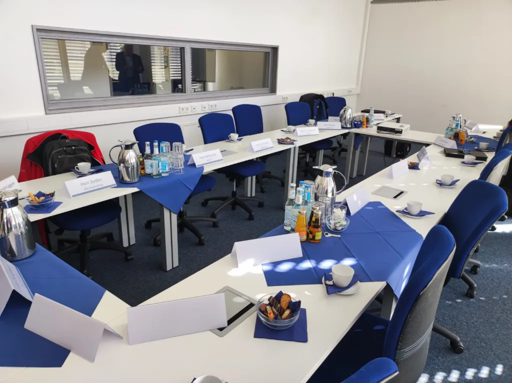 erste Meetingrunde zum Gründer- und Innovationszentrum in Wedel